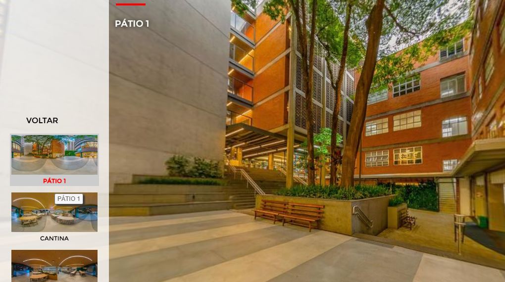 Pátio do Colégio Bandeirantes